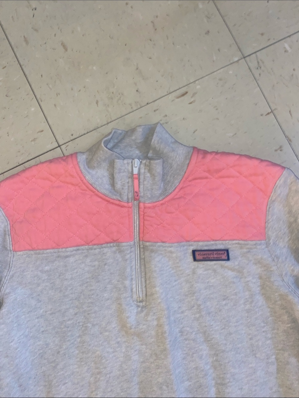 VINEYARD VINES 1/4 ZIP Pullover Large - Picture 2 of 3